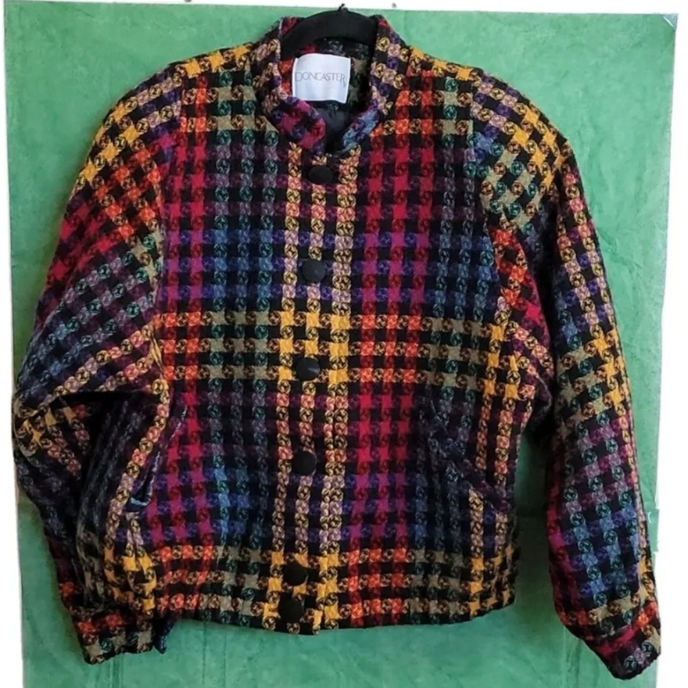 Vintage Doncaster Houndstooth Blazer